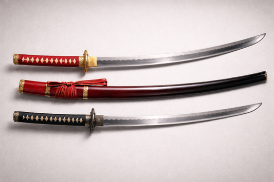 Katana decoratif et katana fonctionnel tranchant compares