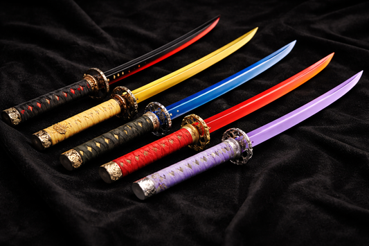Collection de repliques katana Nichirin de Demon Slayer