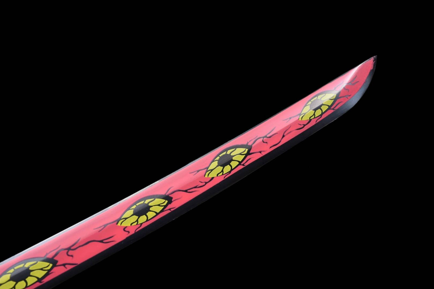 Katana Kokushibo – Demon Slayer - vue d'ensemble sur fond noir