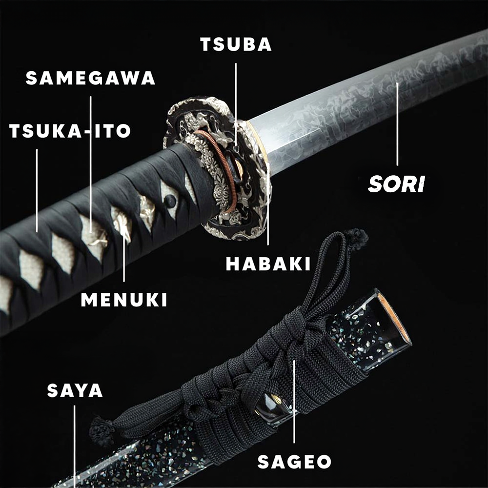 Katana sur mesure