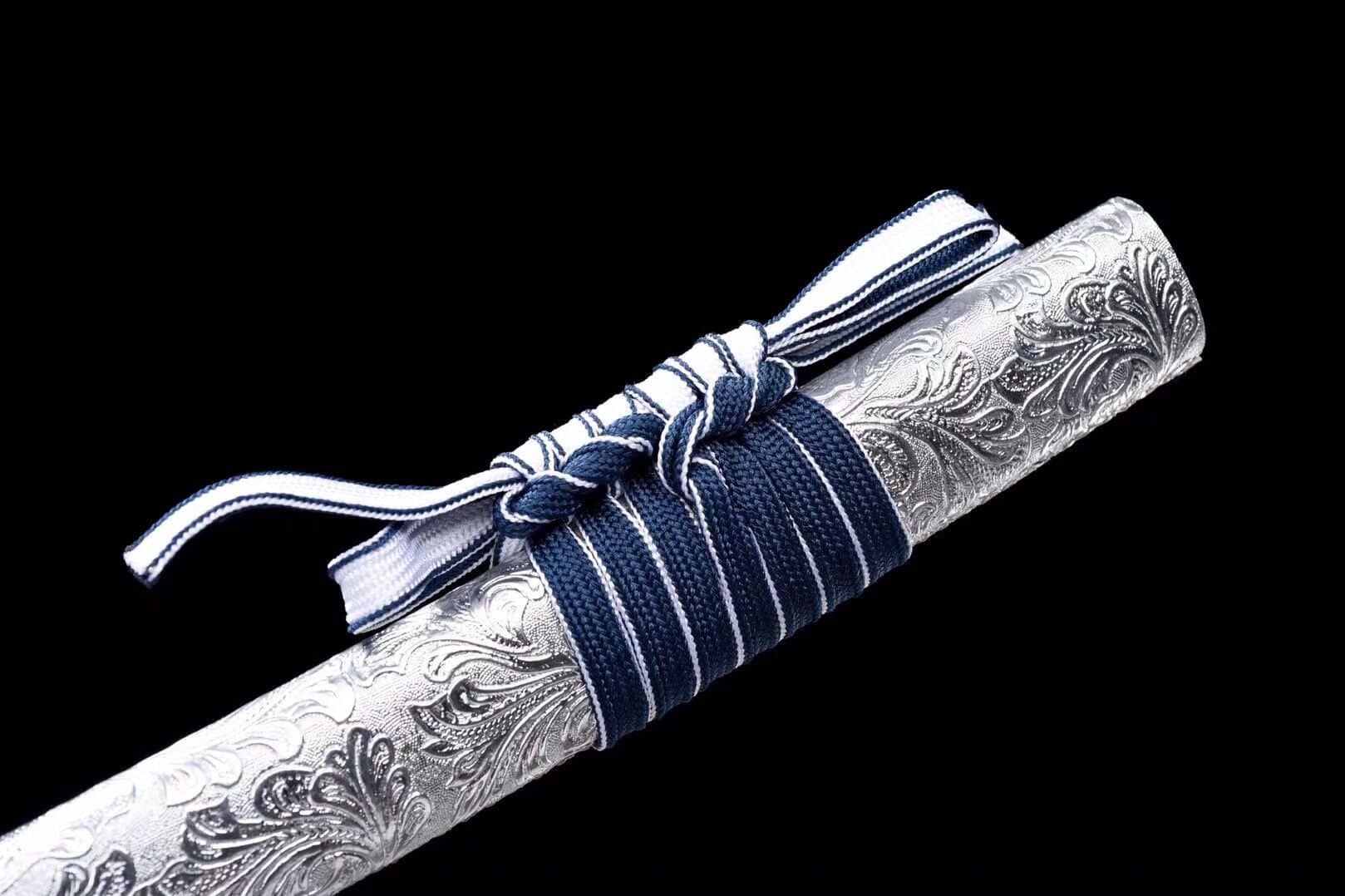 Katana Ailes d'Ange – Acier T10 - lame dégainée