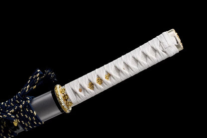 Kissaki du wakizashi Tamana en acier T10