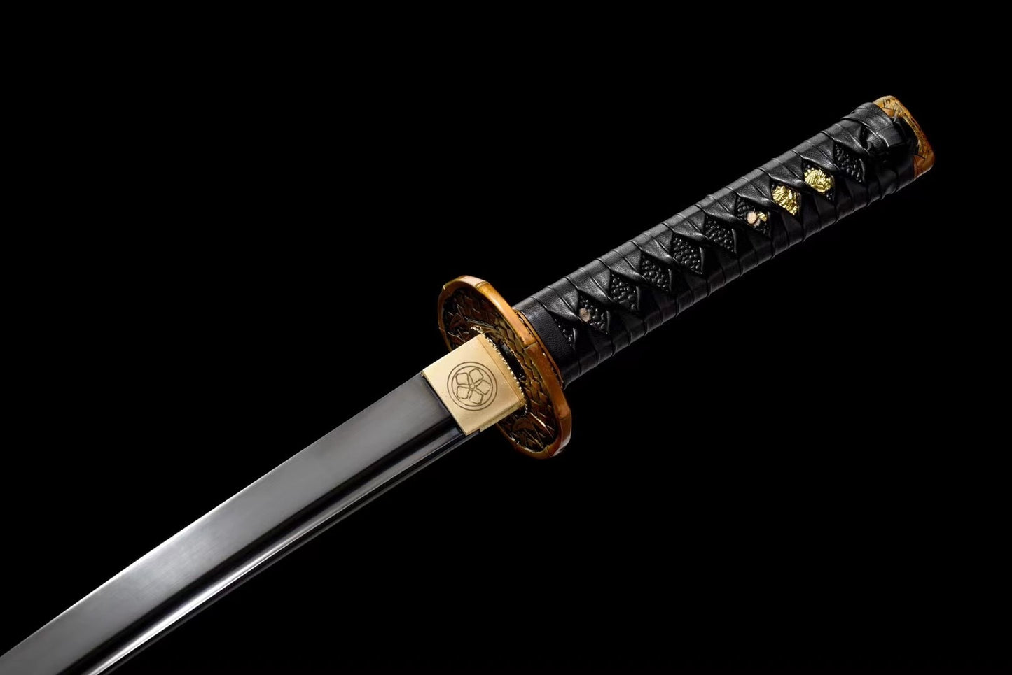 Habaki et seppa du wakizashi Koshi forgé main