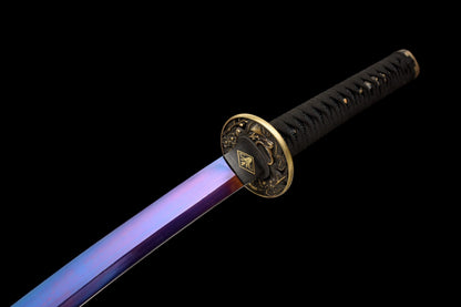 Katana Owase – Acier Manganèse - détail du fourreau (saya)