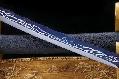 Katana Souffle du Dragon – Acier T10 - vue 6