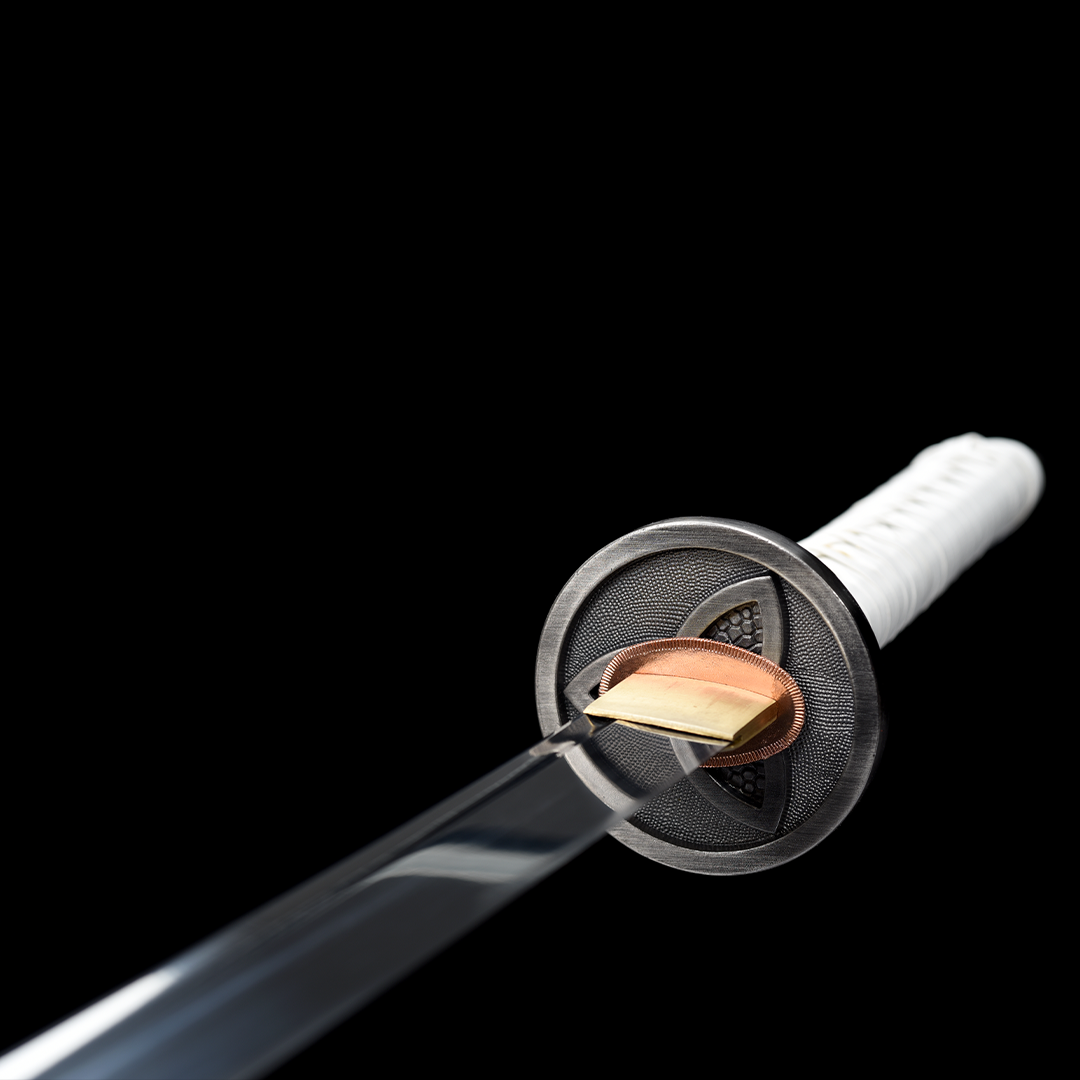 Katana Michonne – The Walking Dead - détail de la poignée (tsuka)