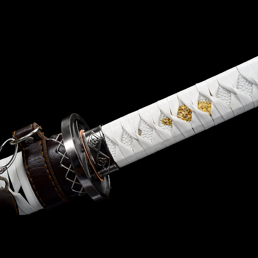 Katana Michonne – The Walking Dead - détail de la lame en acier carbone 1060