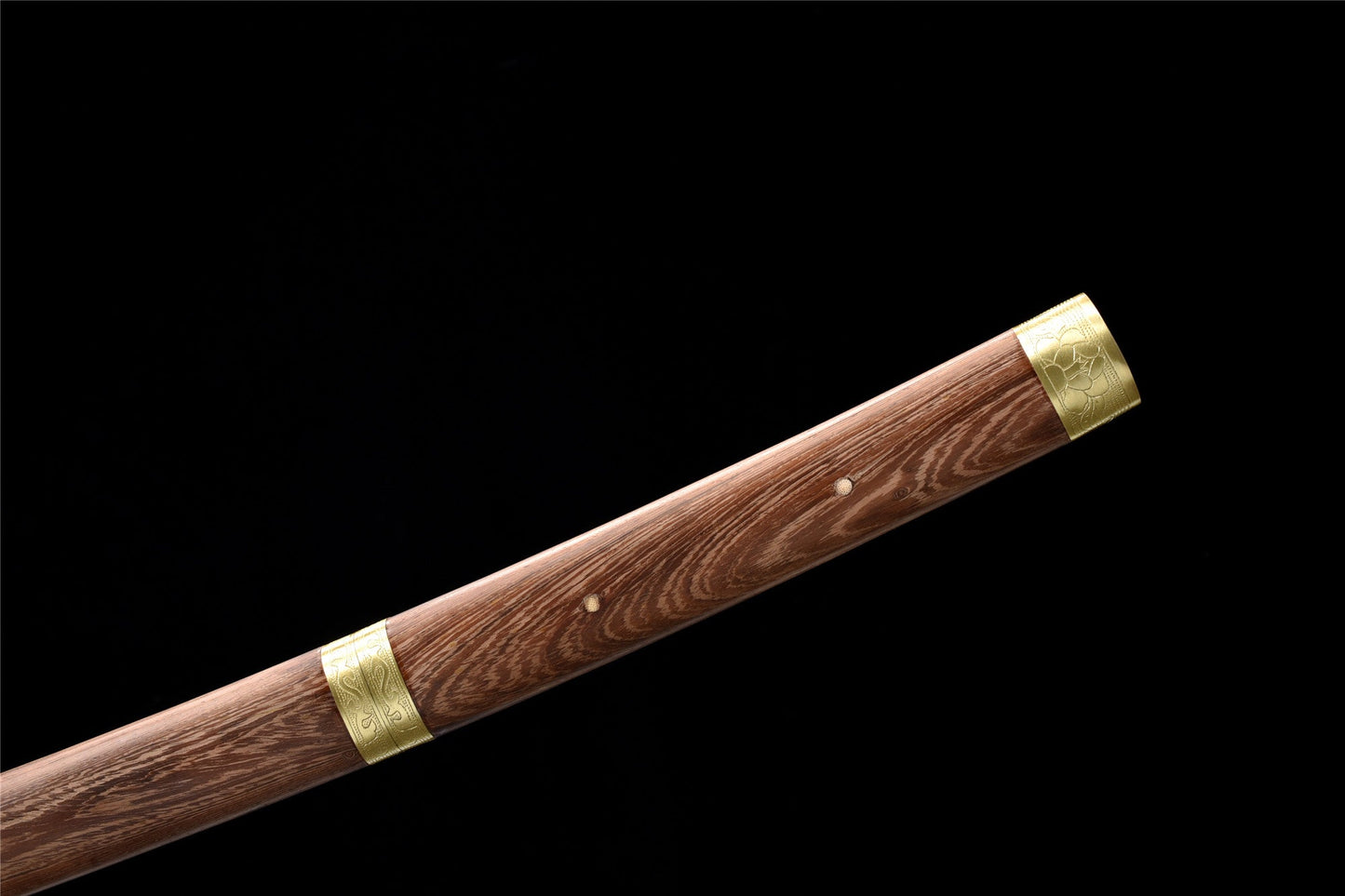Katana Rong Wu – Acier 1060 - détail du fourreau (saya)