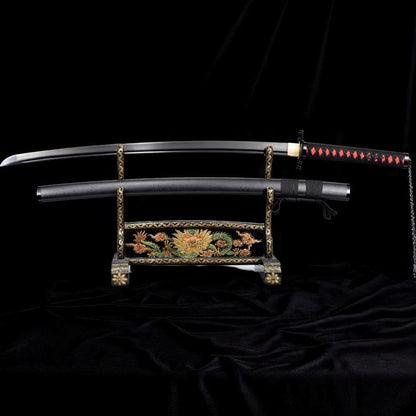 Katana Ichigo Bankai – Bleach - détail du fourreau (saya)