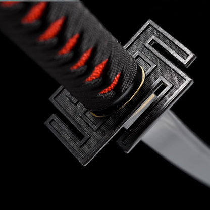 Katana Ichigo Bankai – Bleach - détail de la lame en acier carbone 1060