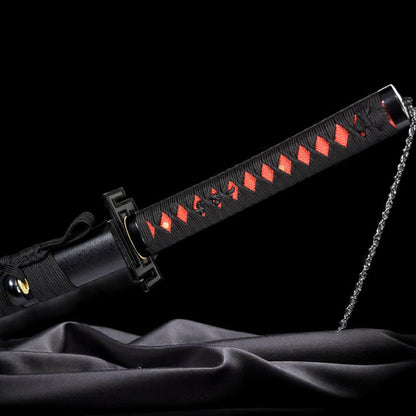 Katana Ichigo Bankai – Bleach - détail de la tsuba (garde)