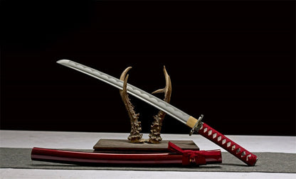 Lame forgée du wakizashi Kagoshima en acier T10