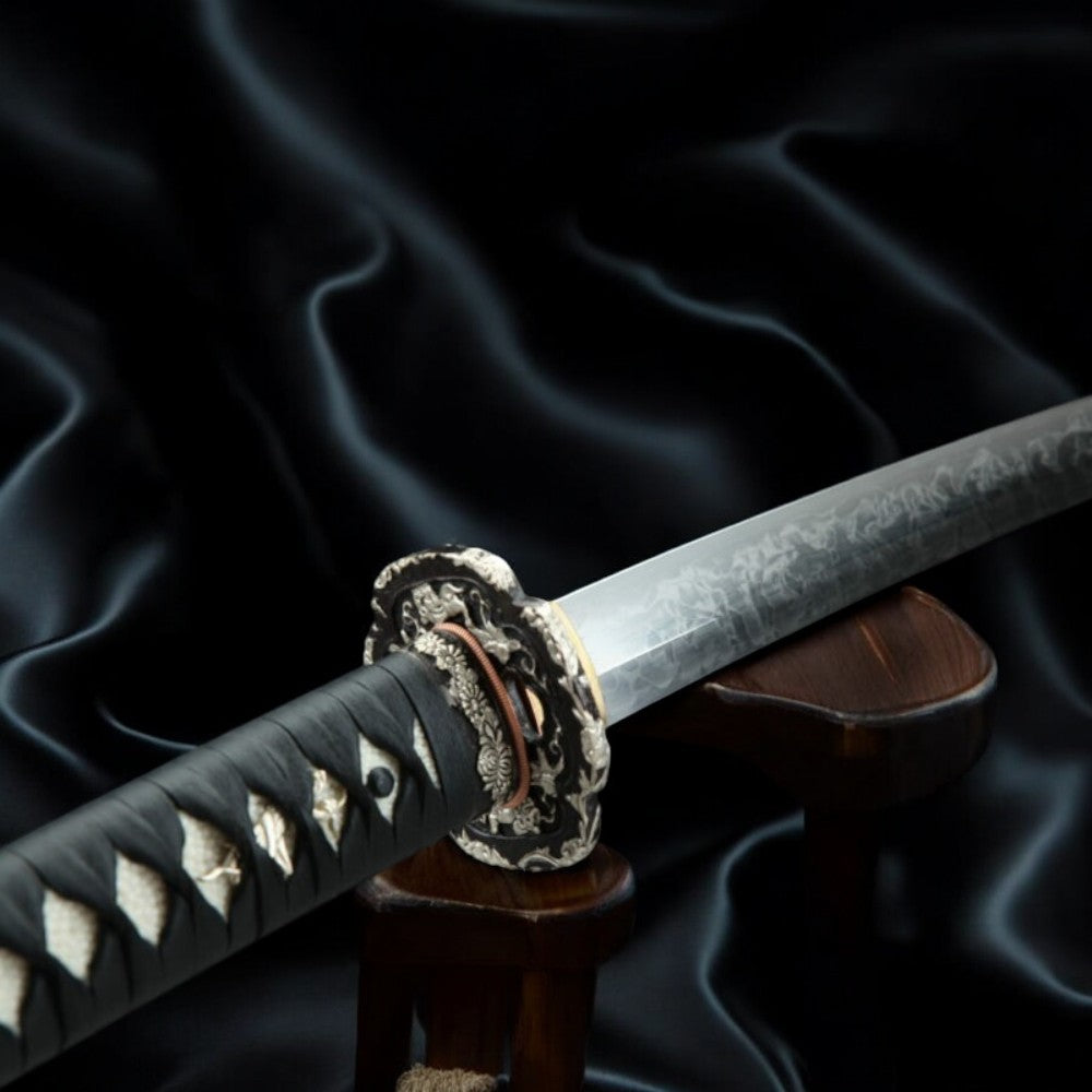 Katana Hiroshima – Damas - détail du fourreau (saya)