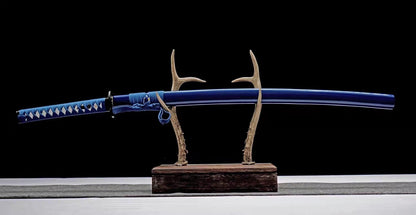 Katana Hekinan – Acier 1060 - détail de la poignée (tsuka)