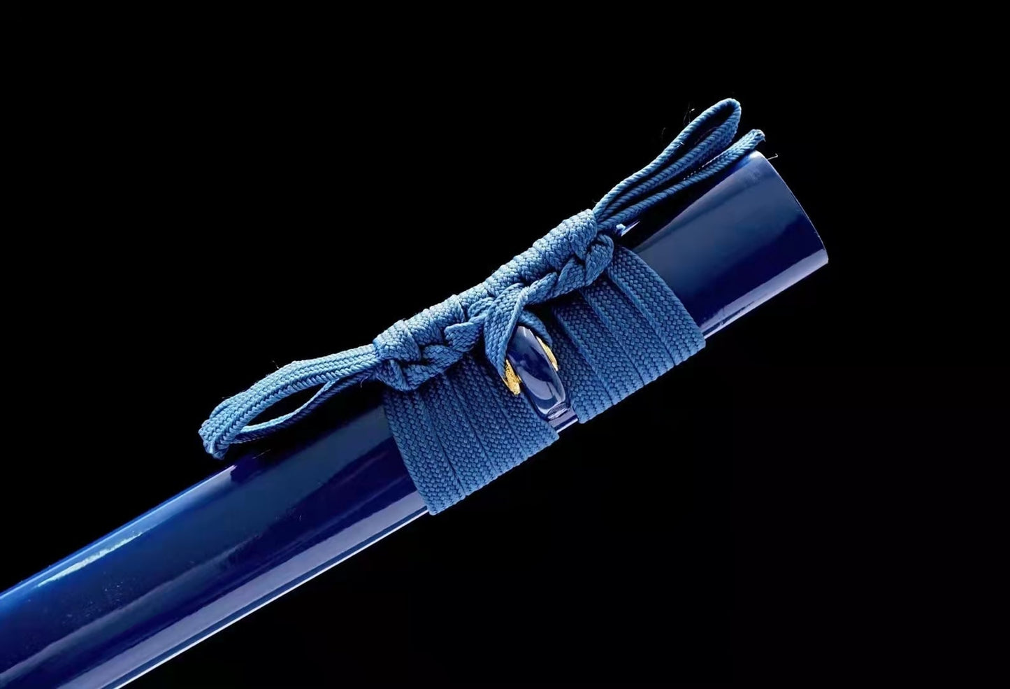 Katana Hekinan – Acier 1060 - détail du fourreau (saya)