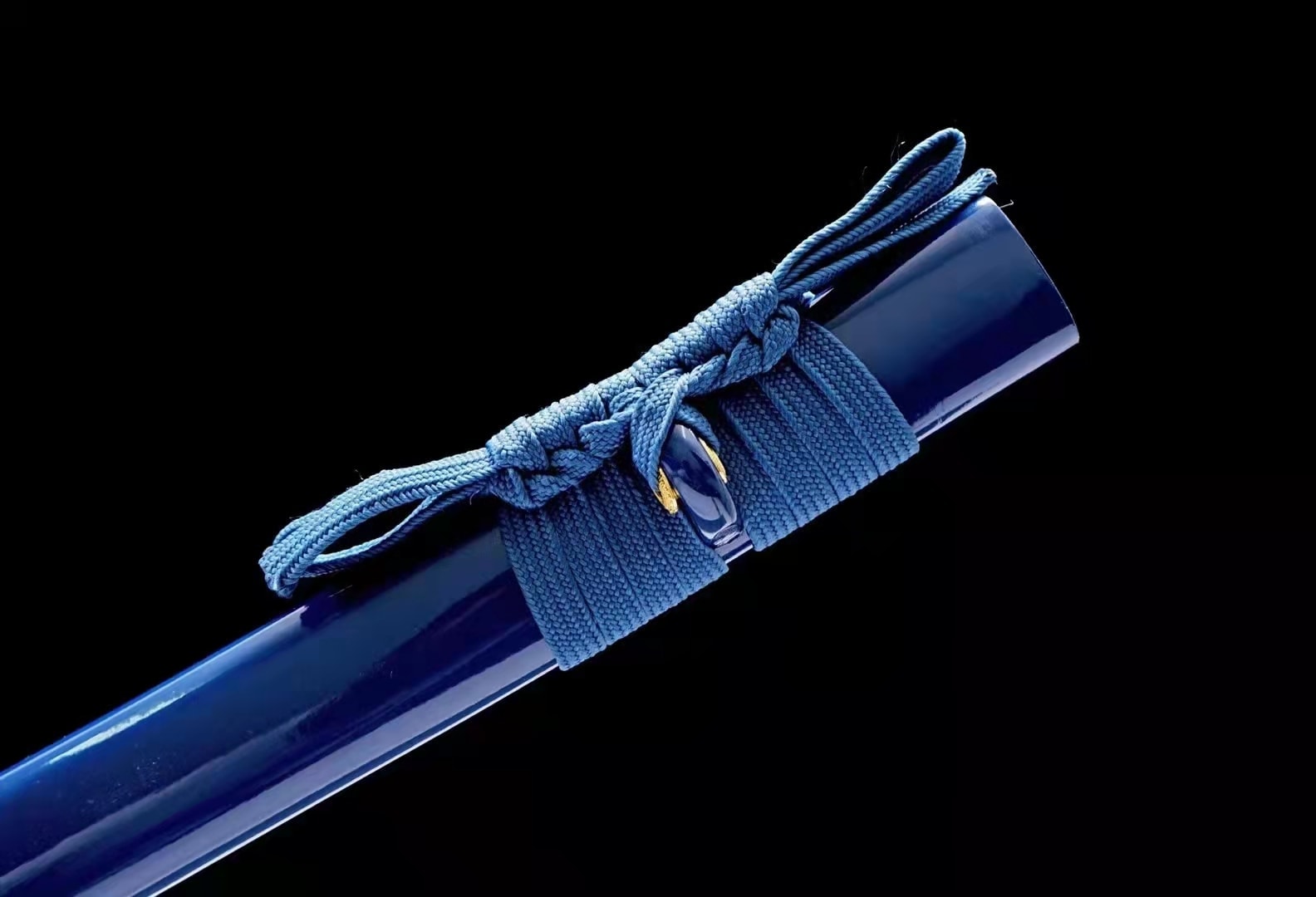 Katana Hekinan – Acier 1060 - détail du fourreau (saya)