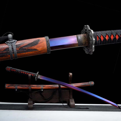 Katana Sekiro Undead Cut – T10 - vue complète avec fourreau