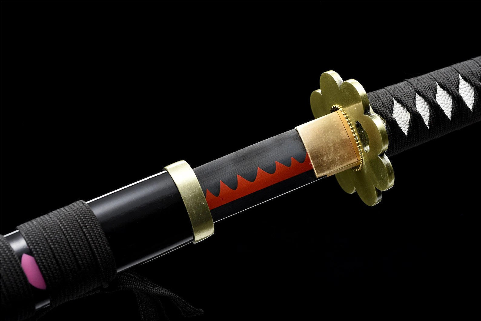 Katana Shusui Zoro – One Piece Acier Carbone 1060 - détail de la lame en acier carbone 1060